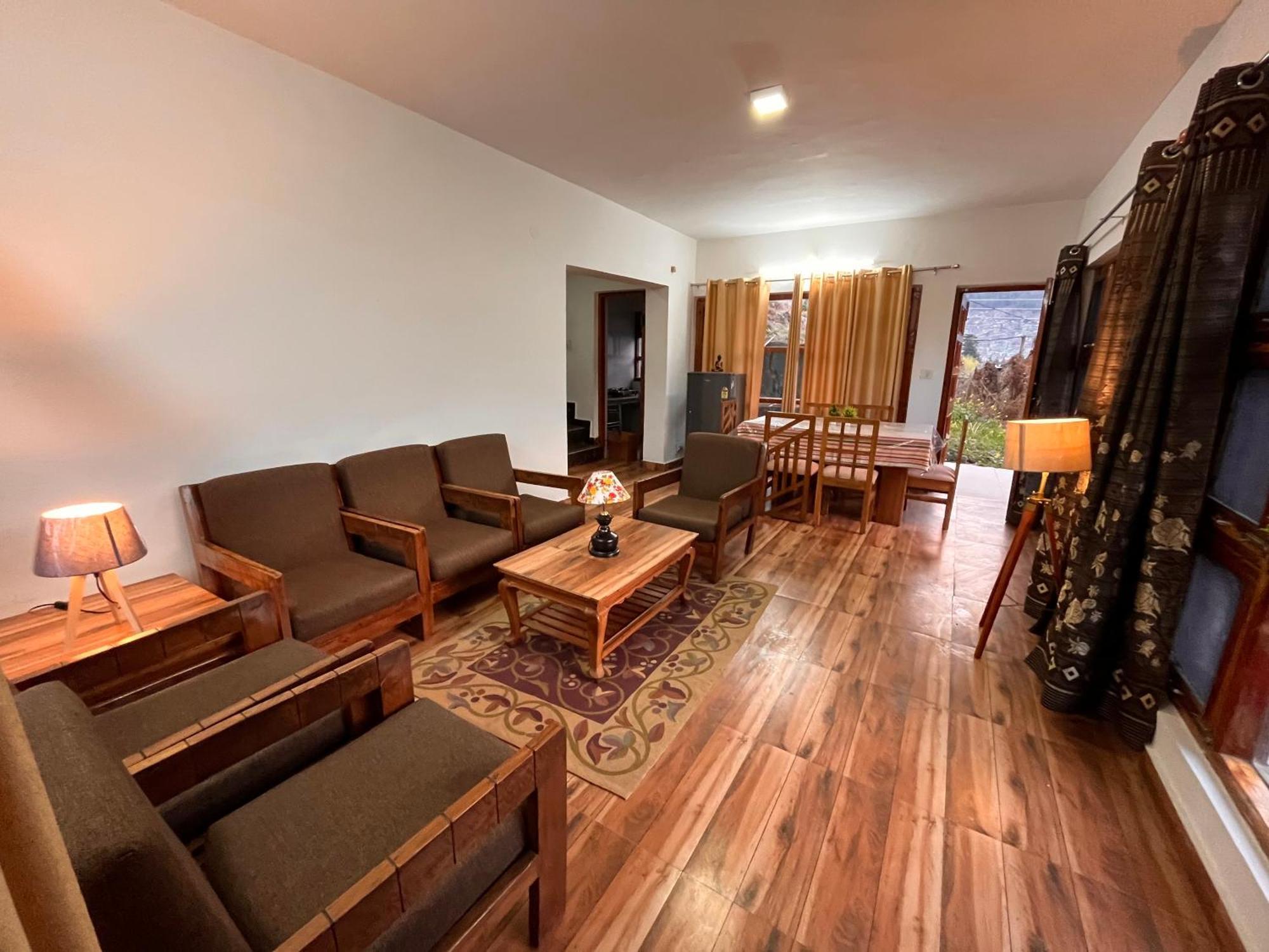 Himalayan River Mountain View 2 Bedrooms Cottage, Manali Dış mekan fotoğraf