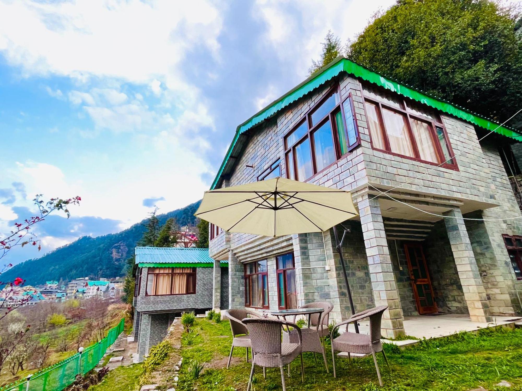 Himalayan River Mountain View 2 Bedrooms Cottage, Manali Dış mekan fotoğraf
