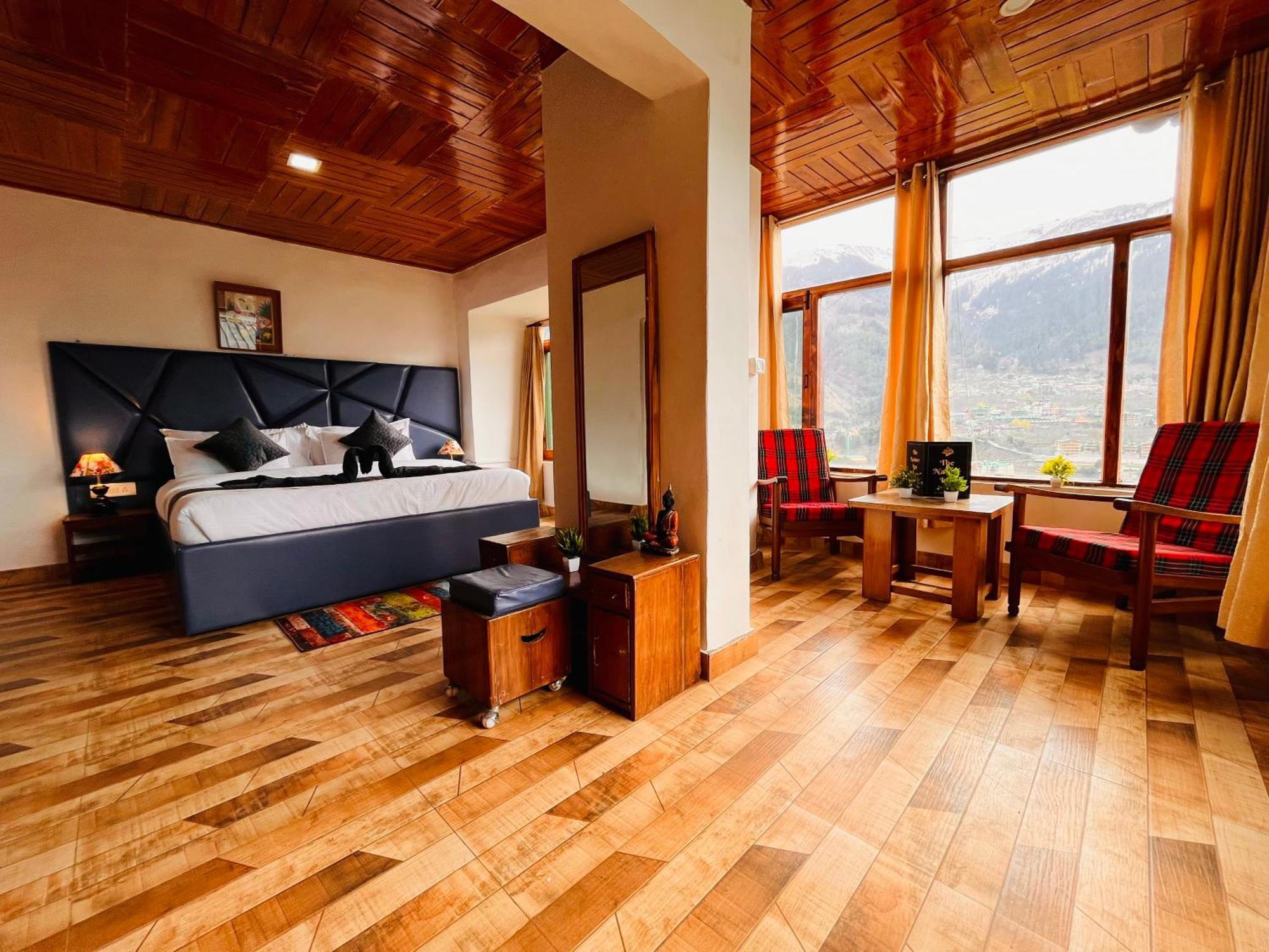 Himalayan River Mountain View 2 Bedrooms Cottage, Manali Dış mekan fotoğraf