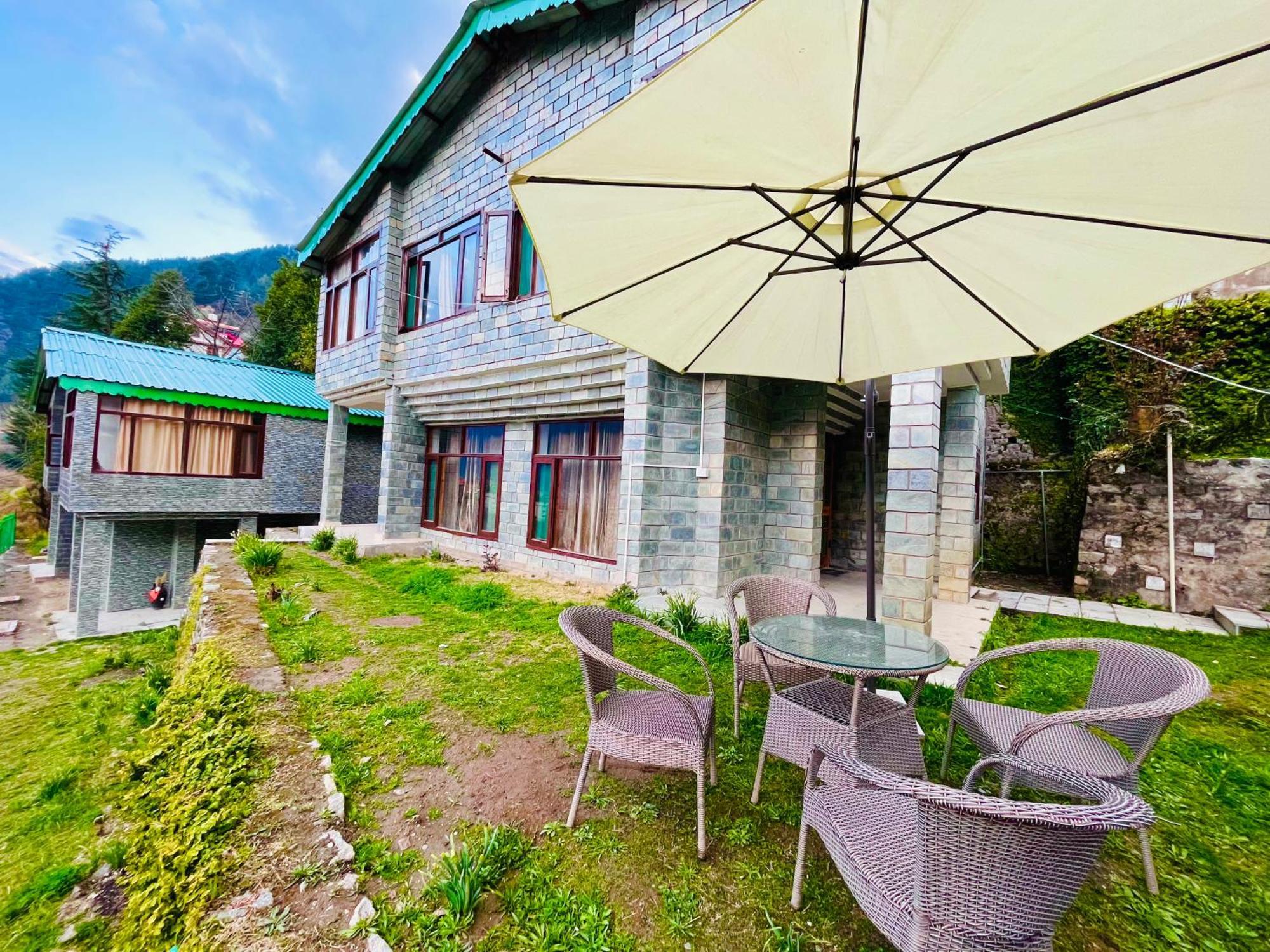 Himalayan River Mountain View 2 Bedrooms Cottage, Manali Dış mekan fotoğraf