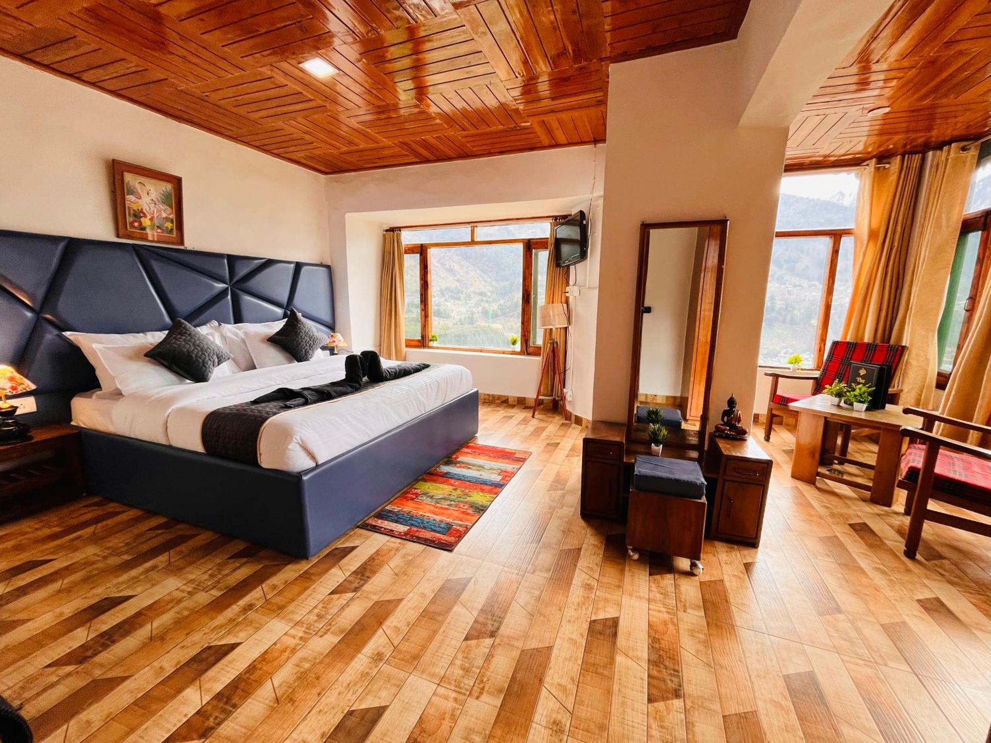 Himalayan River Mountain View 2 Bedrooms Cottage, Manali Dış mekan fotoğraf