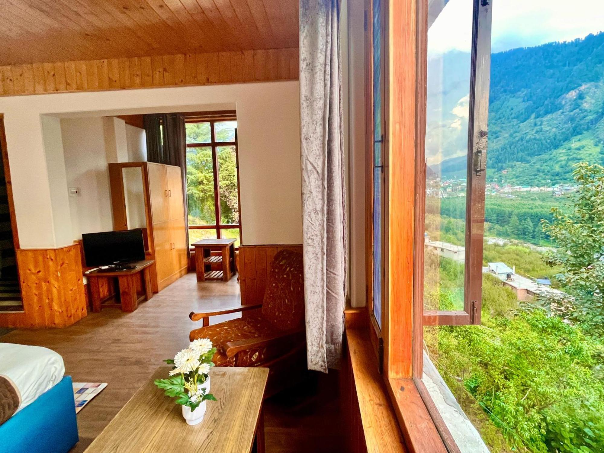 Himalayan River Mountain View 2 Bedrooms Cottage, Manali Dış mekan fotoğraf