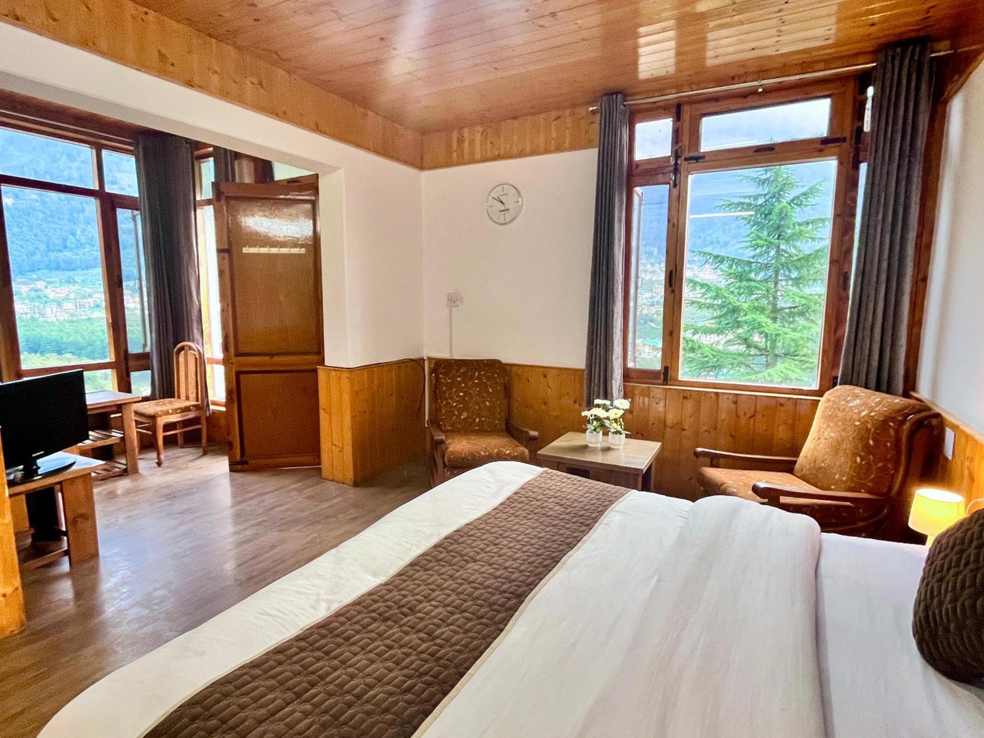 Himalayan River Mountain View 2 Bedrooms Cottage, Manali Dış mekan fotoğraf